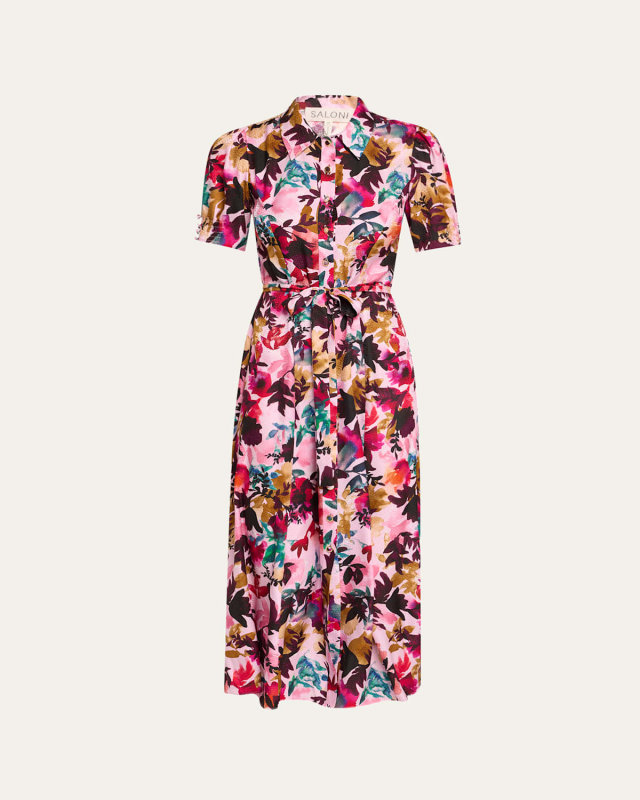 Vanessa Floral Shirtdress